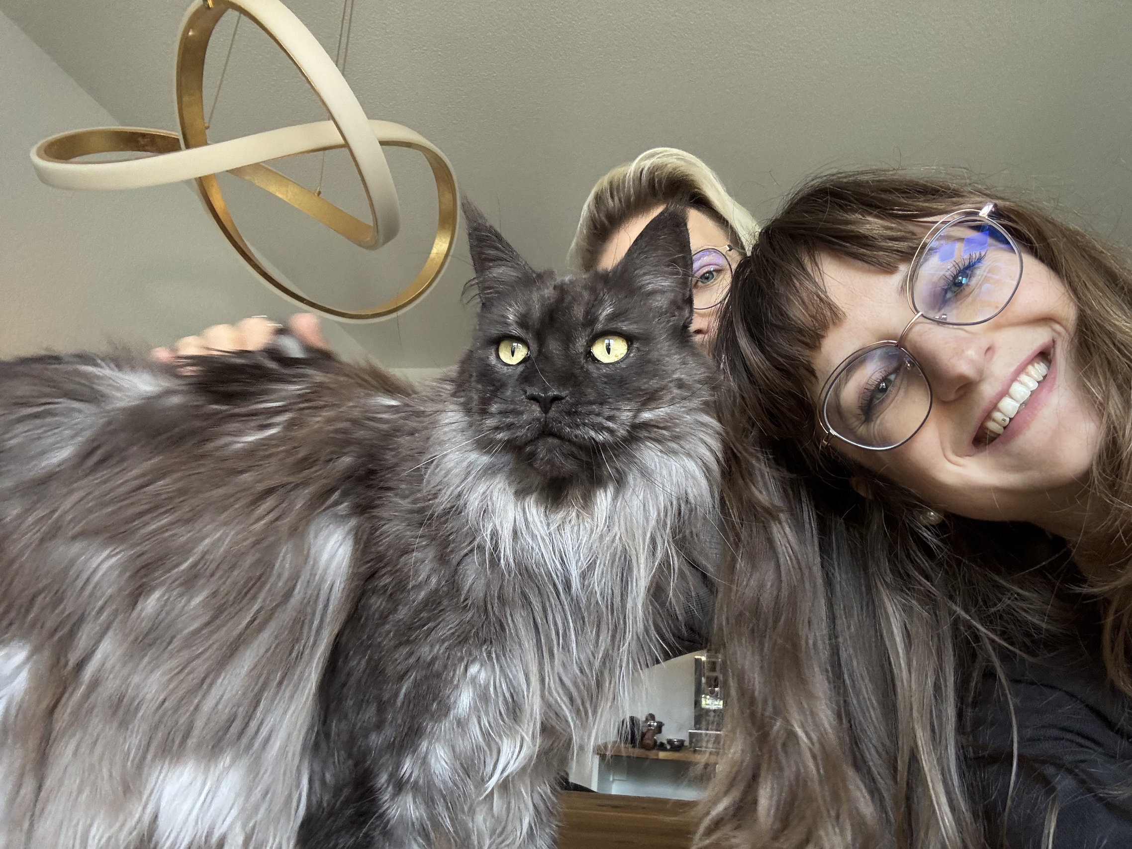 Selfie Shana mit Luna